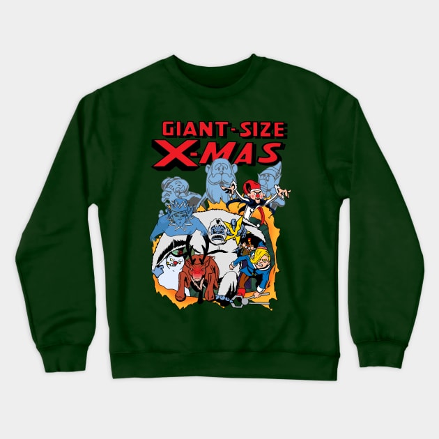 Giant Size X-Mas Crewneck Sweatshirt by Tom Krohne